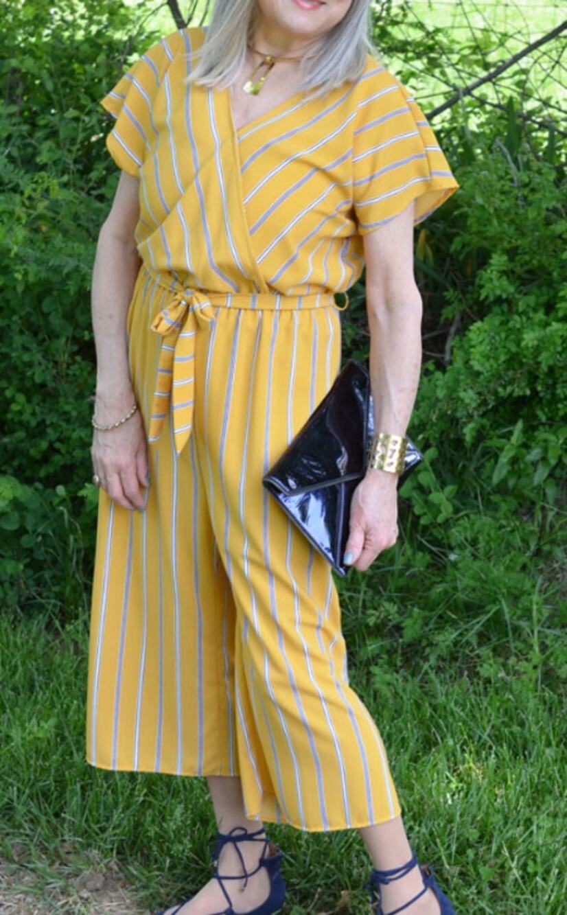 The Impeccable Pig Yellow Jumpsuit sz M